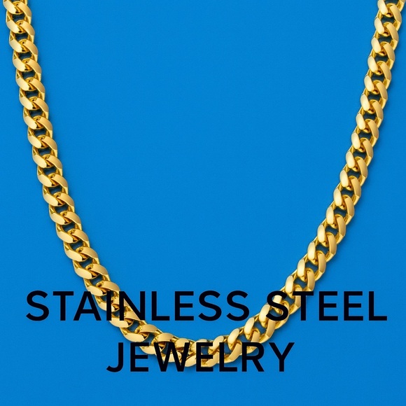 20 inch Cuban Link Chain Necklace 5mm - Picture 1 of 3